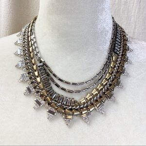 Stella & Dot Sutton Mixed Metal Necklace